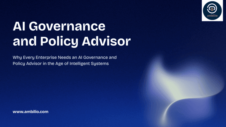 AI Governance and Policy Advisor