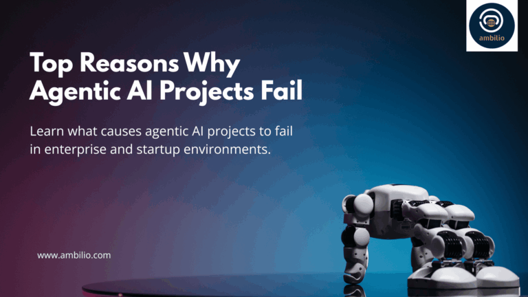 Top Reasons Why Agentic AI Projects Fail