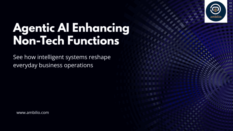 Leveraging Agentic AI in Non-Tech Business Functions
