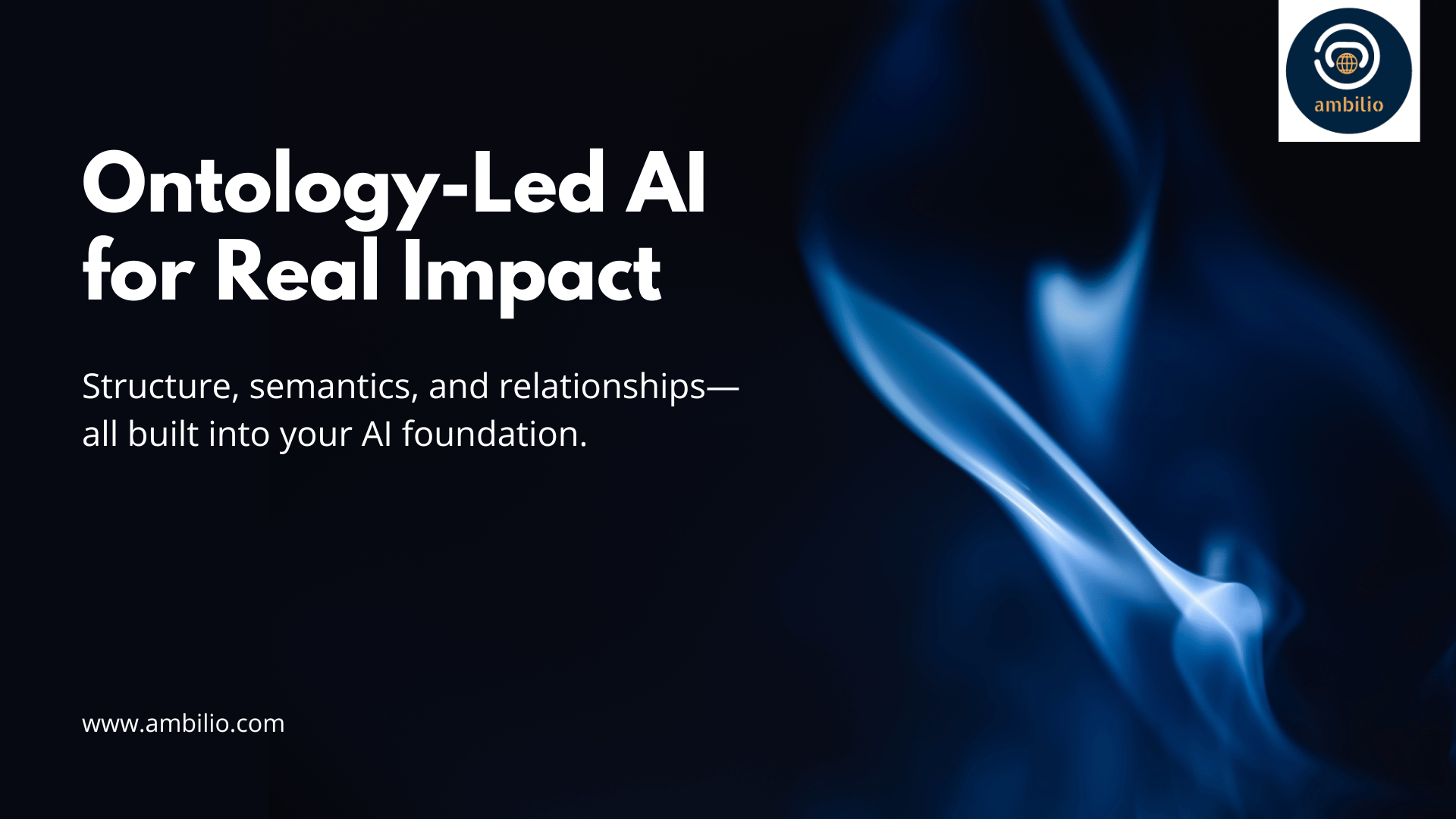 No Model Without a Map: Ontology-Led AI is the New Architecture