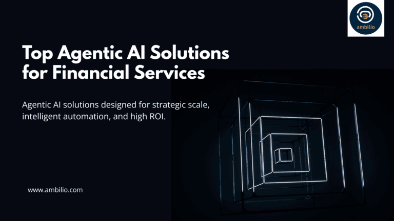 Top 10 Agentic AI Solutions for Financial Services