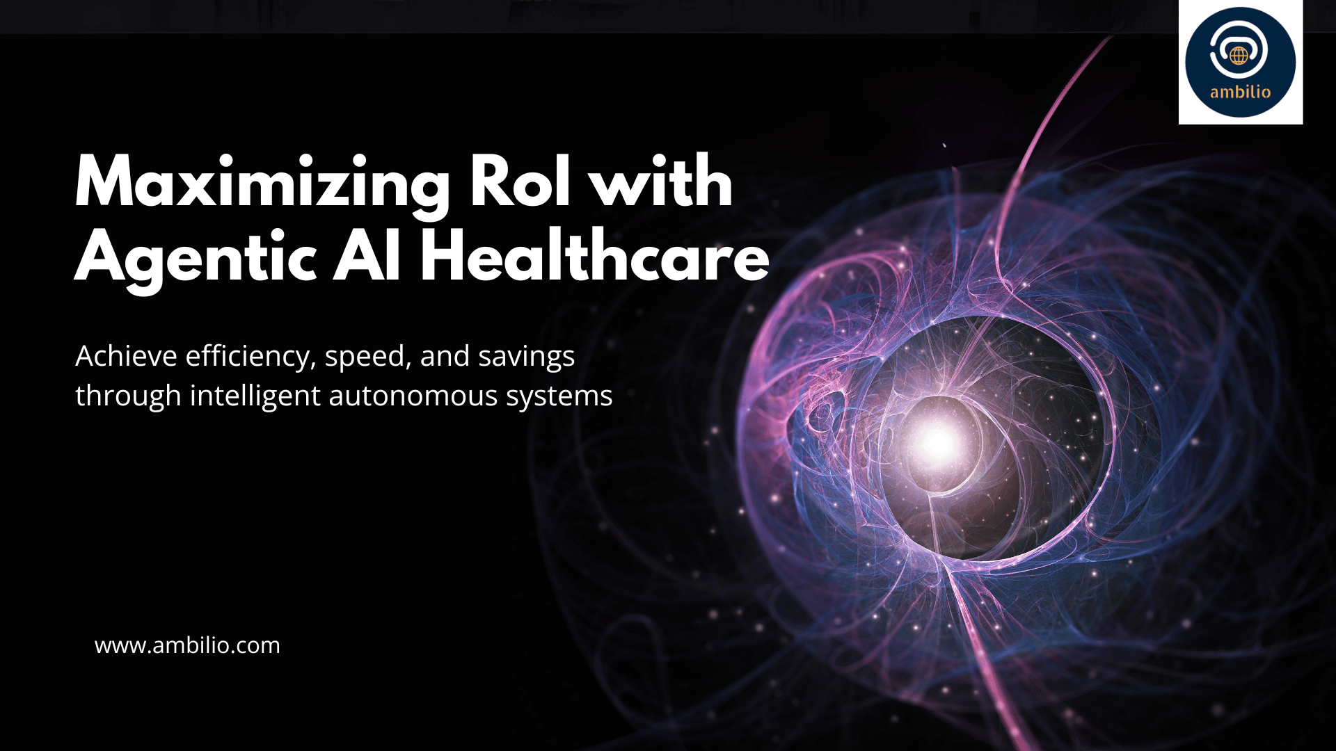 high ROI agentic AI solutions in healthcare